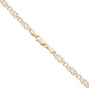 9ct Yellow Gold Celtic Chain 18"