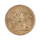 1912 George V Large Head UK Full Sovereign Coin