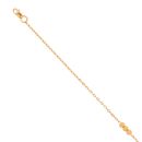 22ct Yellow Gold Bead Bracelet 7"
