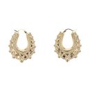 9ct Yellow Gold Creole Earrings