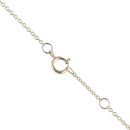 9ct Yellow Gold 0.17ct Brilliant Cut Lab Grown Diamond Drop Chain 16"