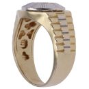 14ct Yellow Gold Sapphire Signet Ring