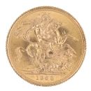 1968 Elizabeth II First Portrait UK Full Sovereign Coin