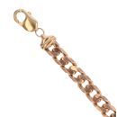 9ct Yellow Gold Curb Bracelet 9"