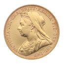 1899 Victoria Old Head Australia Full Sovereign Coin