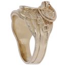 9ct Yellow Gold Saddle Ring