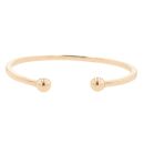 9ct Yellow Gold Plain Torque Bangle