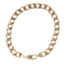 9ct Yellow Gold Curb Bracelet 8.5"