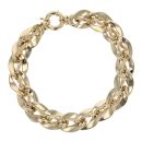 14ct Yellow Gold Fancy 8" Bracelet