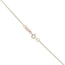 9ct Yellow and Rose Gold Daffodil Pendant and Chain 22"