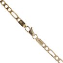 9ct Yellow Gold Figaro Chain 20"