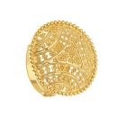 22ct Yellow Gold Filigree Cocktail Ring
