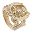 9ct Yellow Gold Heavyweight Horseshoe Ring
