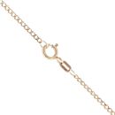 9ct Yellow Gold Curb Chain 20"