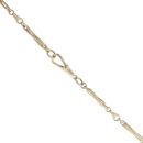 9ct Yellow Gold Fancy Twist Bar Chain 24"