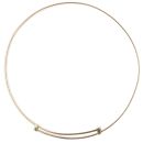 9ct Yellow Gold Patterned Expanding Bangle
