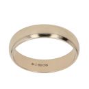 9ct Yellow Gold Wedding Band 4mm