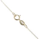 18ct Yellow Gold 0.30ct Brilliant Cut Diamond Solitaire Pendant And Chain 18"