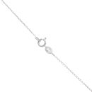 18ct White Gold 0.30ct Brilliant Cut Diamond Solitaire Pendant And Chain 18"