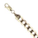 9ct Yellow Gold Curb Bracelet 8"