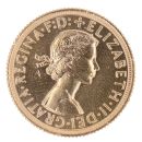 1963 Elizabeth II First Portrait UK Full Sovereign Coin