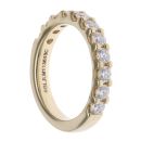 9ct Yellow Gold 1.00ct Brilliant Cut Lab Grown Diamond Eternity Ring