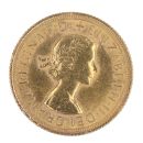 1968 Elizabeth II First Portrait UK Full Sovereign Coin