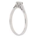 Platinum 0.30ct Brilliant Cut Diamond Solitaire Ring