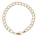 9ct Yellow Gold Curb Bracelet 8.5"