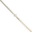 9ct Yellow Gold Curb Chain 18"