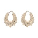 9ct Yellow Gold Creole Earrings