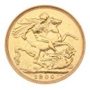 1900 Victoria Old Head UK Full Sovcereign Coin