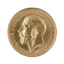 1913 George V Large Head UK Full Sovereign Coin