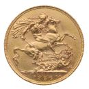 1926 George V Large Head South Africa Full Sovereign Coin