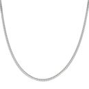 Silver Cuban Chain 16"