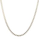 9ct Yellow Gold Curb Chain 26"