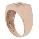9ct Yellow Gold Welsh Dragon Signet Ring