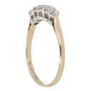 9ct Yellow Gold Cubic Zirconia Five Stone Ring