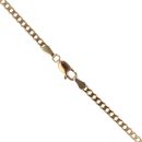 9ct Yellow Gold Curb Chain 18"
