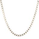 9ct Yellow Gold Curb Chain 26"