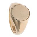 9ct Yellow Gold Plain Signet Ring