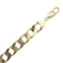 9ct Yellow Gold Curb Bracelet 9"