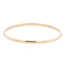 9ct Yellow Gold Plain Bangle