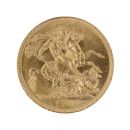 1911 George V Large Head Australia Full Sovereign Coin