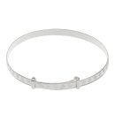 Silver Child's Teddy Bear Expanding Bangle By Icesia