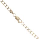 9ct Yellow Gold Square Curb Chain 18"
