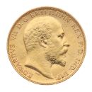 1903 Edward VII Large Head UK Half Sovereign Coin