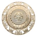 14ct Yellow Gold Lion Patterned Fancy Ring
