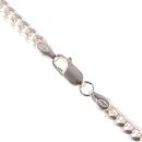 Sterling Silver Curb Chain 20" By Icesia