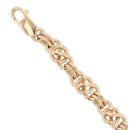 9ct Yellow Gold Celtic Knot Bracelet 8"